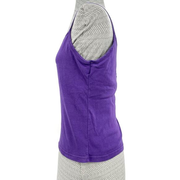 Vintage Harley-Davidson Purple Y2K Tank Top Spaghetti Strap Charm Cami Size L - Picture 4 of 11
